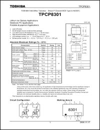 Click here to download TPCP8301 Datasheet