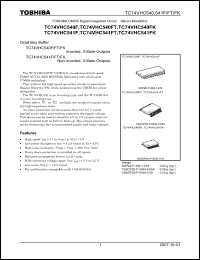 Click here to download TC74VHC540FK Datasheet