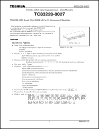 Click here to download TC83220-0027 Datasheet