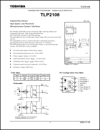 Click here to download TLP2108 Datasheet