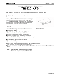 Click here to download TB62201AFG Datasheet