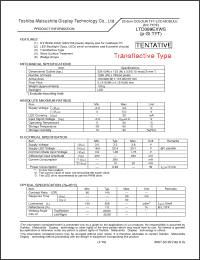 Click here to download LTD089EXWS Datasheet