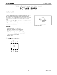 Click here to download TC7WB125FK_07 Datasheet