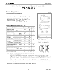 Click here to download TPCF8303_07 Datasheet