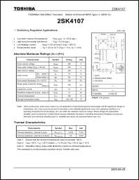 Click here to download 2SK4107 Datasheet