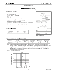 Click here to download TLBA1100B Datasheet