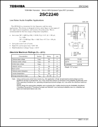 Click here to download 2SC2240_07 Datasheet