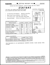 Click here to download 2SK1642 Datasheet