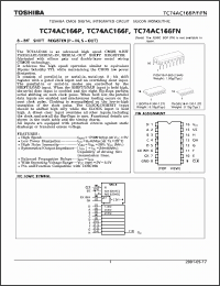 Click here to download TC74AC166FN Datasheet