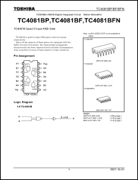 Click here to download TC4081BP_07 Datasheet