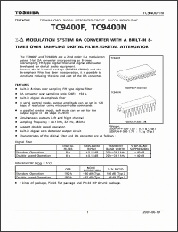 Click here to download TC9400F Datasheet