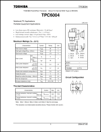 Click here to download TPC6004 Datasheet