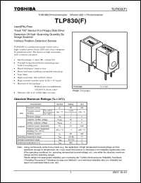 Click here to download TLP830F Datasheet