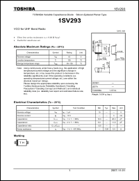 Click here to download 1SV293_07 Datasheet