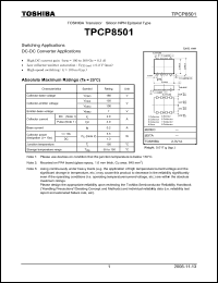 Click here to download TPCP8501 Datasheet