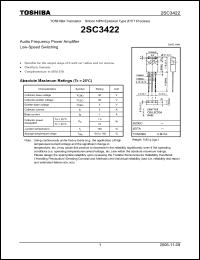 Click here to download 2SC3422_06 Datasheet