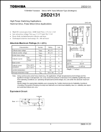 Click here to download 2SD2131_06 Datasheet