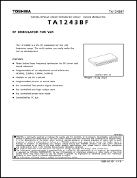 Click here to download TA1243BF Datasheet