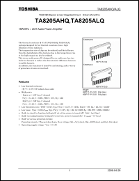 Click here to download TA8205AHQ Datasheet