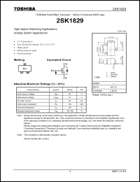 Click here to download 2SK1829_07 Datasheet