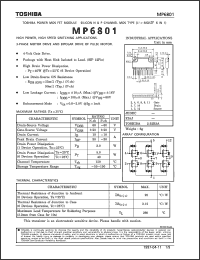 Click here to download MP6801 Datasheet