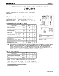 Click here to download 2SK2381_09 Datasheet