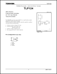 Click here to download TLP124_07 Datasheet