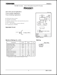 Click here to download RN5001 Datasheet