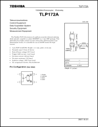 Click here to download TLP172A_07 Datasheet