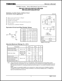 Click here to download RN1421_07 Datasheet