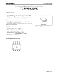 Click here to download TC7WB126FK_07 Datasheet