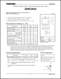 Click here to download 2SK3443_06 Datasheet