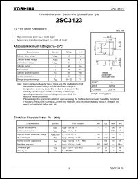 Click here to download 2SC3123_07 Datasheet