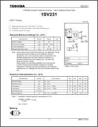 Click here to download 1SV231_07 Datasheet