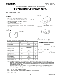 Click here to download TC7SZ126F_09 Datasheet