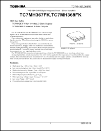 Click here to download TC7MH367FK_07 Datasheet