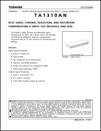 Click here to download TA1310AN Datasheet