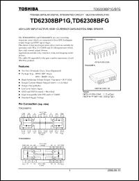 Click here to download TD62308BP1G Datasheet