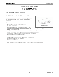 Click here to download TB62300FG Datasheet