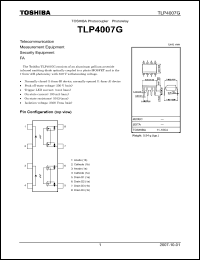 Click here to download TLP4007G_07 Datasheet