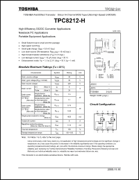 Click here to download TPC8212-H Datasheet