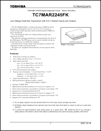 Click here to download TC7MAR2245FK Datasheet