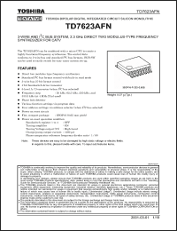 Click here to download TD7623AFN_01 Datasheet
