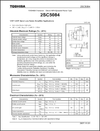 Click here to download 2SC5084_07 Datasheet