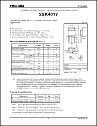 Click here to download 2SK4017_09 Datasheet