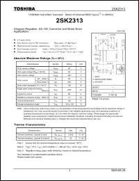Click here to download 2SK2313_09 Datasheet