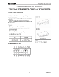 Click here to download TD62783APG Datasheet