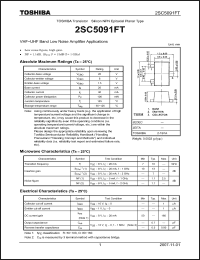 Click here to download 2SC5091FT_07 Datasheet