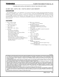 Click here to download TC58FVT641-10 Datasheet