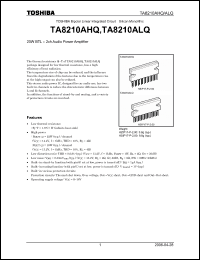 Click here to download TA8210ALQ Datasheet